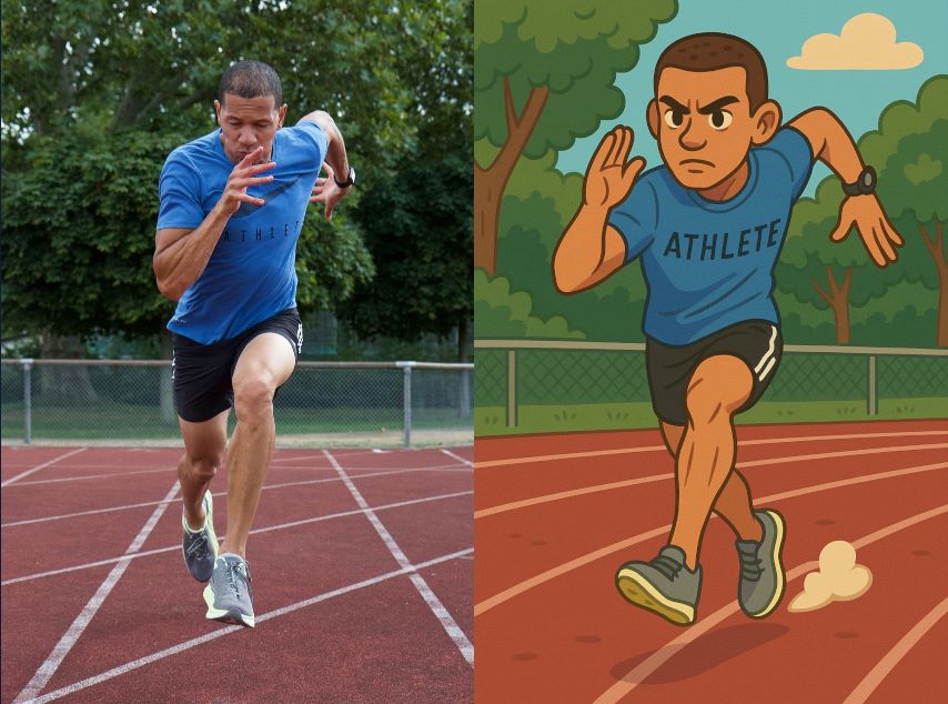 Picture to cartoon runner