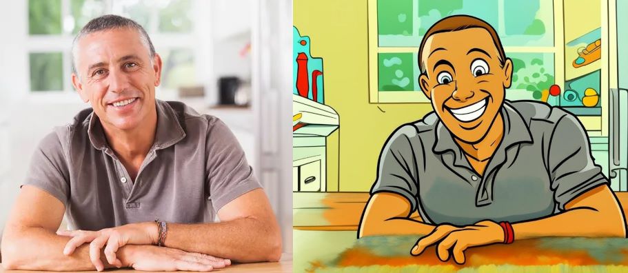Cartoon Avatar Maker man